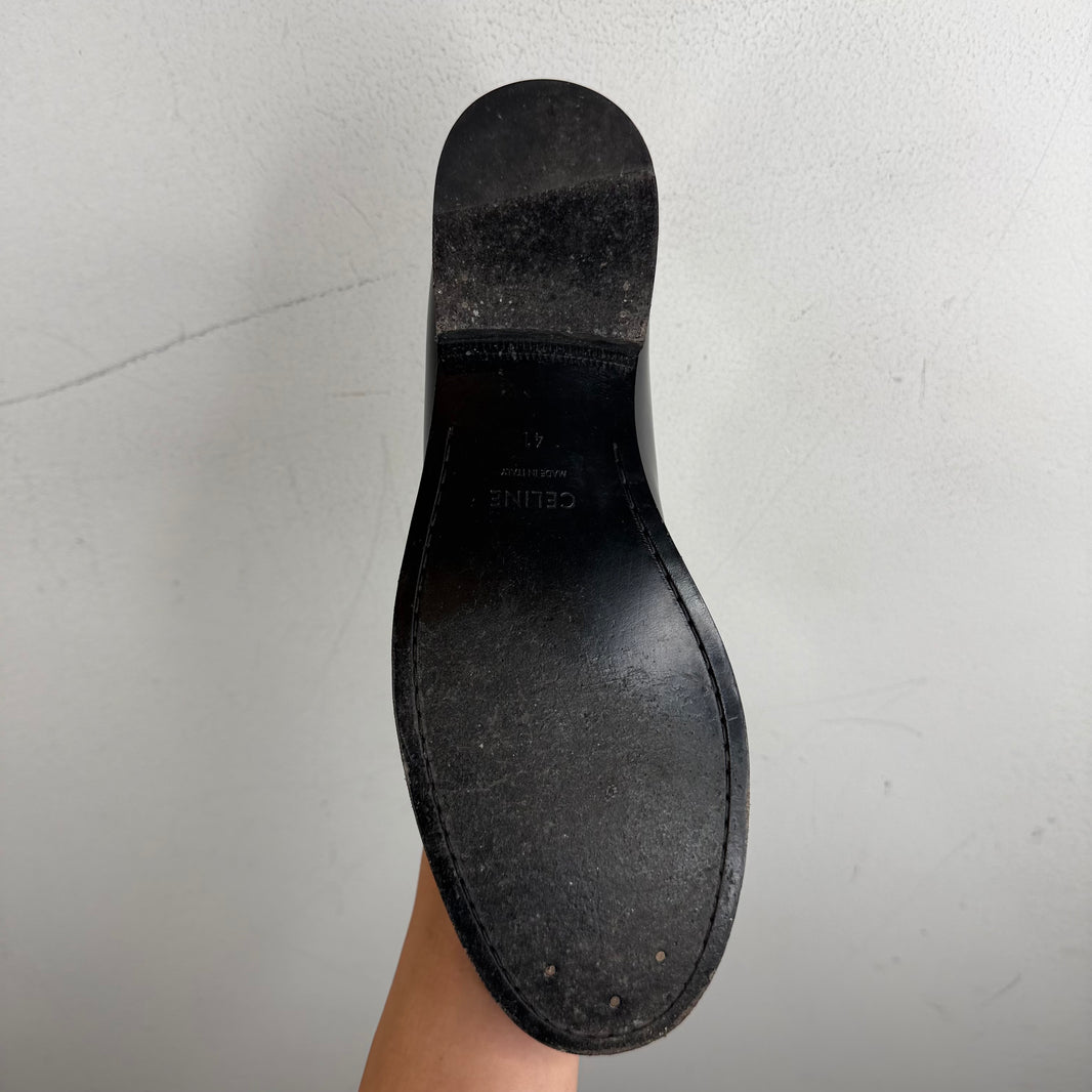 Celine Black Loafers