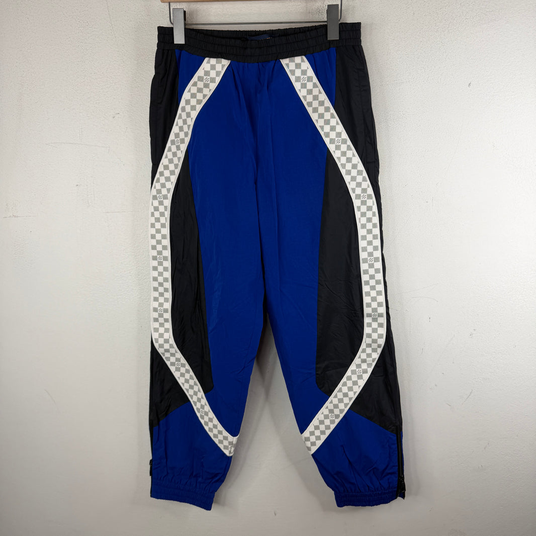 Louis Vuitton Sample Damier Leather Track Pants