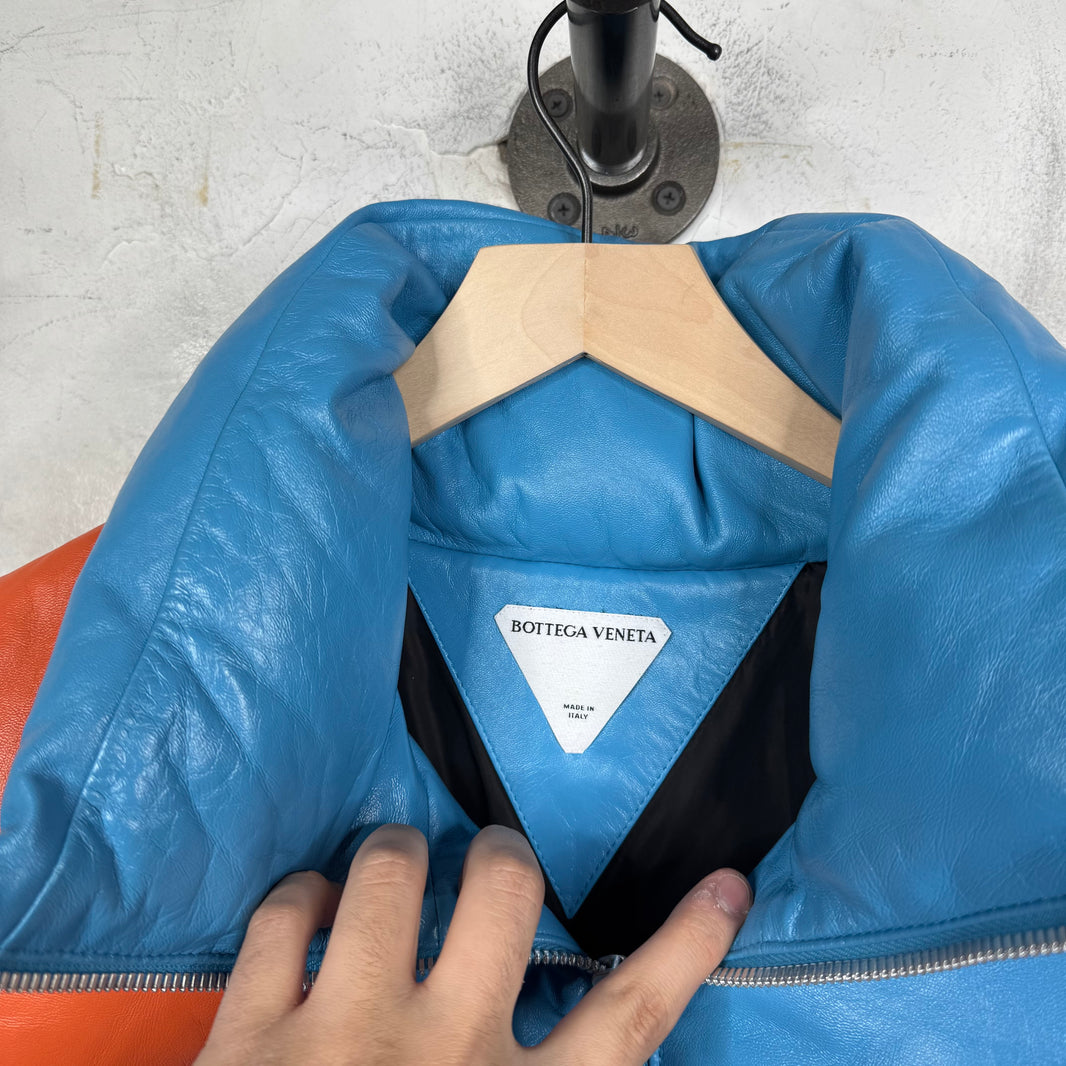 Bottega Veneta Paneled Leather Jacket