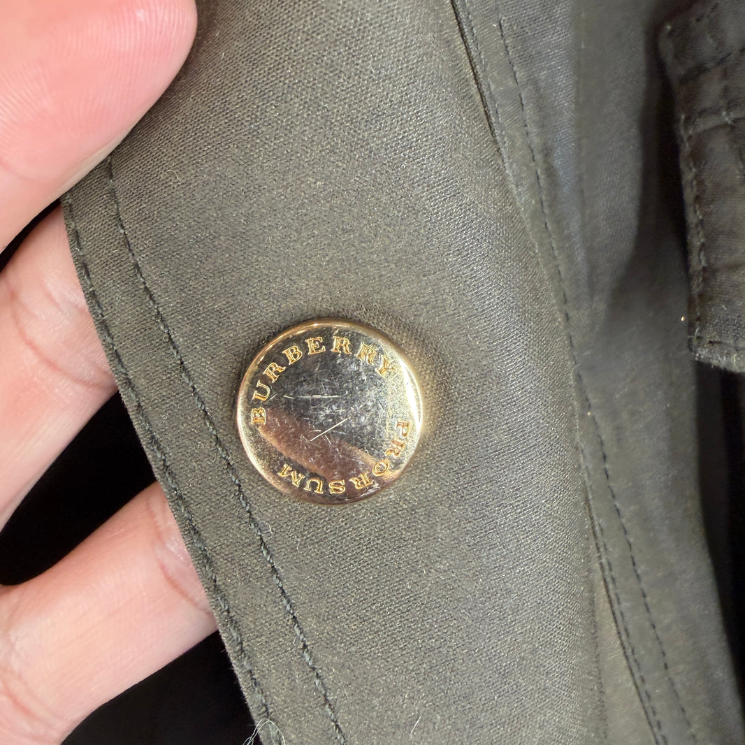 Burberry Olive Runway Cargo Jacket