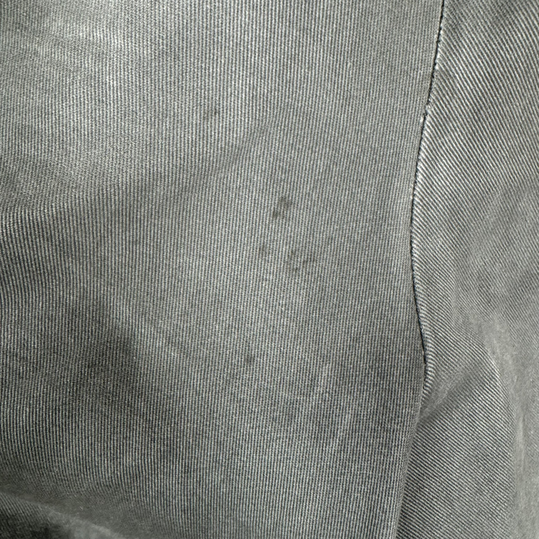 Dries Van Noten Gray Twill Pants