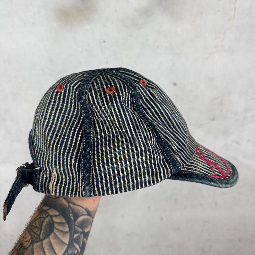 Kapital Hickory Stripe Sleep Floppy Hat