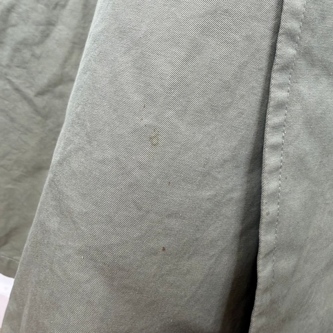 Margiela Green Trench Coat