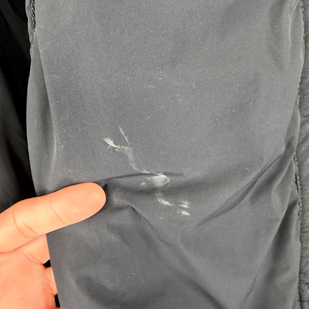 Stone Island Black Hooded Puffer Jacket