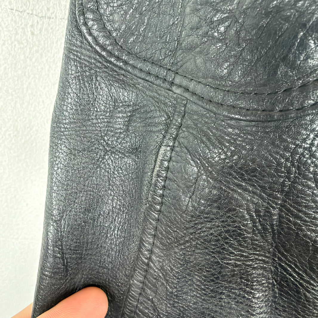 Vintage Kadoya Leather Biker Pants