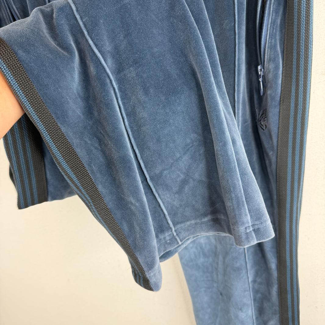 Needles Blue Velour Track Pants