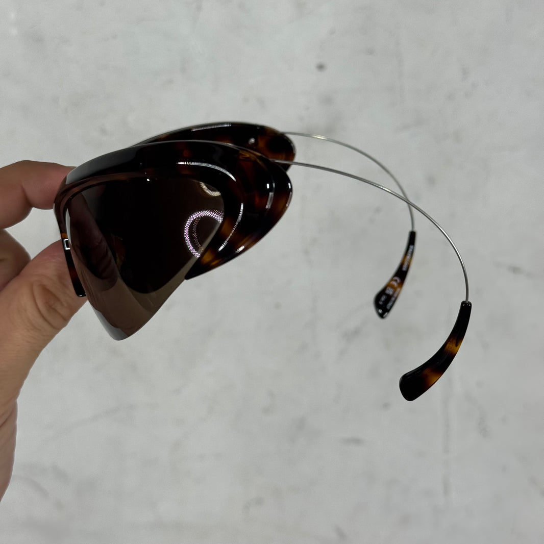 Balenciaga Tortoise Wire Sunglasses
