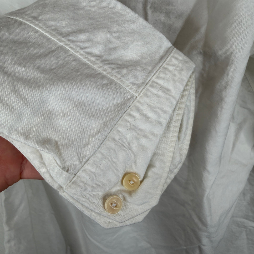 Visvim White Blanket Pocket Button Up Shirt