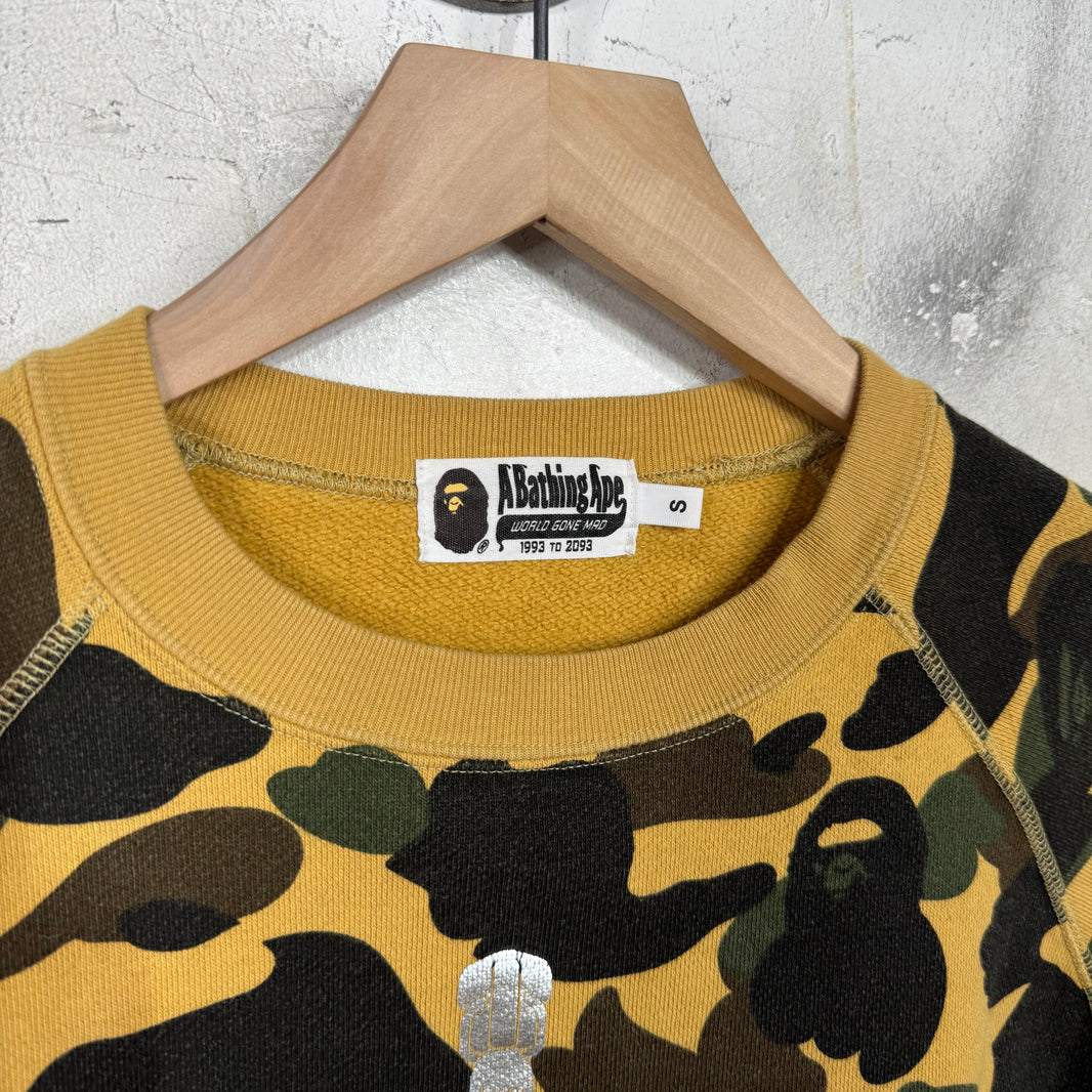 Bape Camo Shark Crewneck Sweater