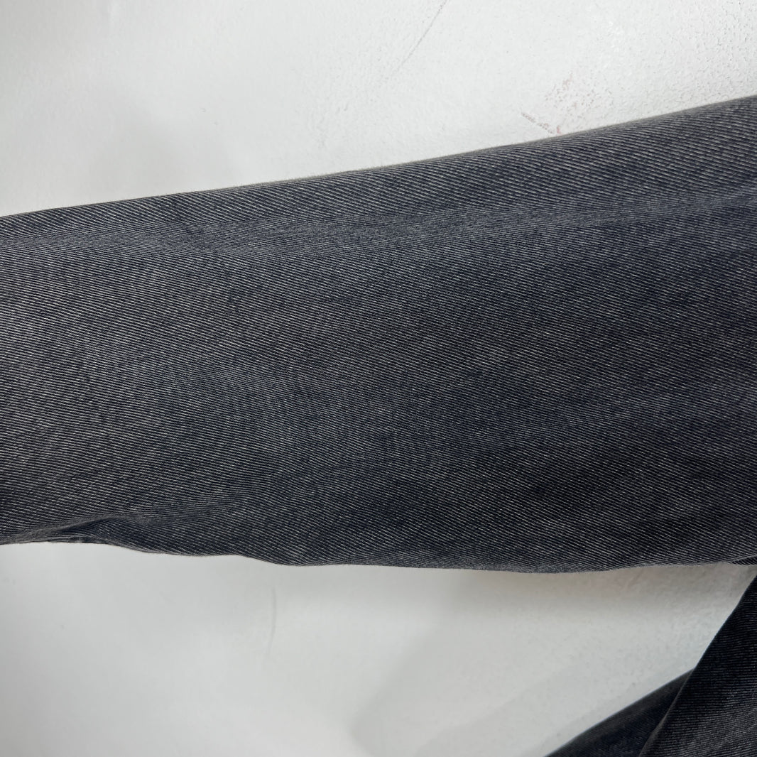 Balenciaga Sample Thin Black Wash Denim Jacket