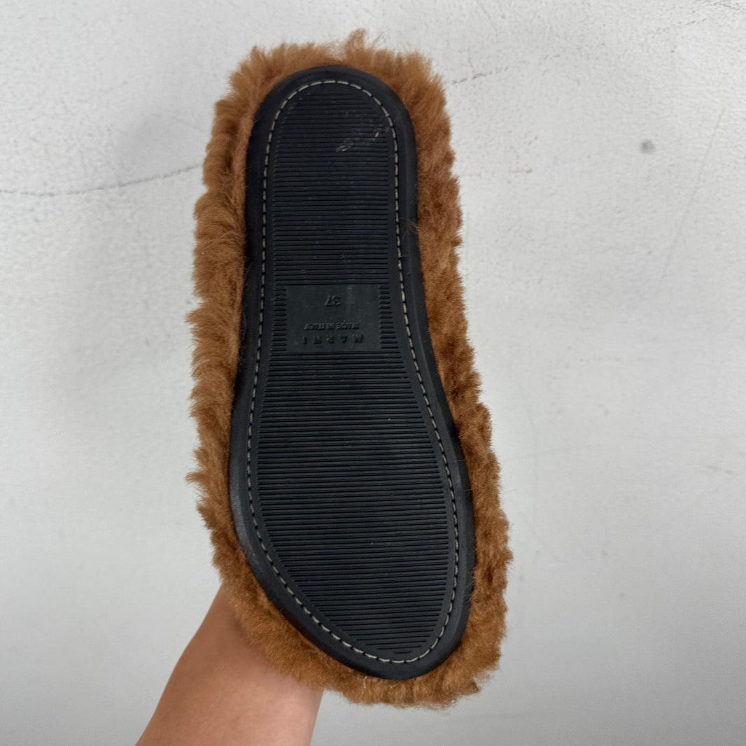 Marni Shearling Fussbett Slippers