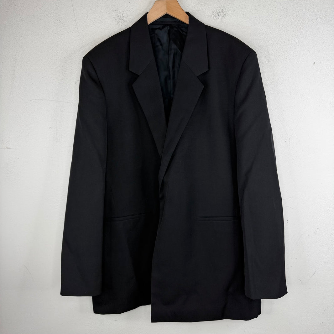Jil Sander Black Single Breasted Blazer Jacket
