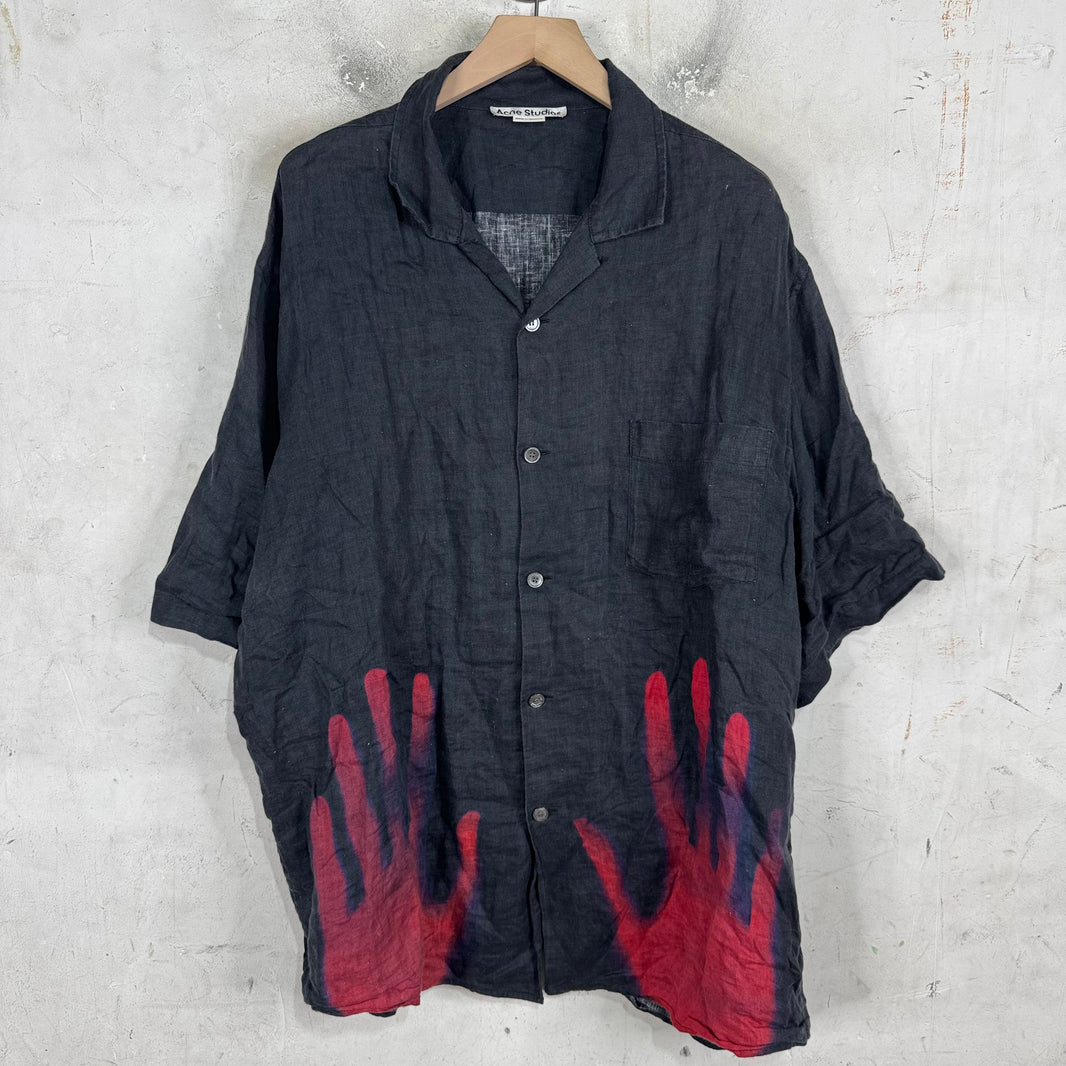Acne Studios Linen Hands S/S Shirt