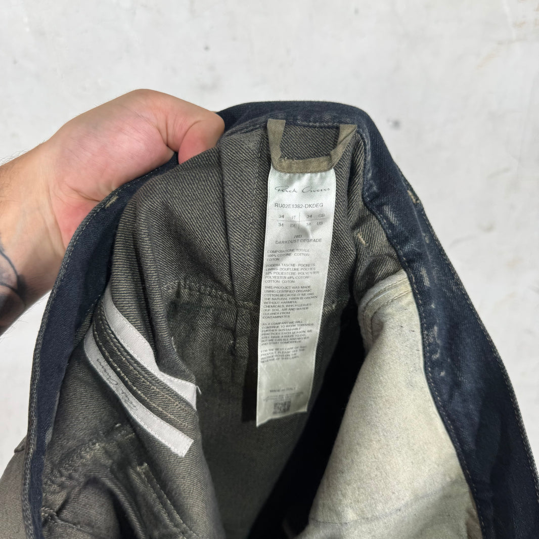 Rick Owens Degrade Wash Stefan Shorts