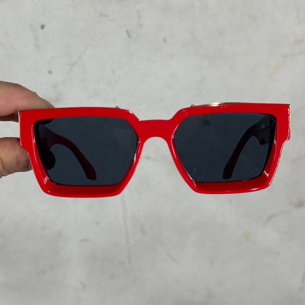Louis Vuitton Red Millionaire Sunglasses