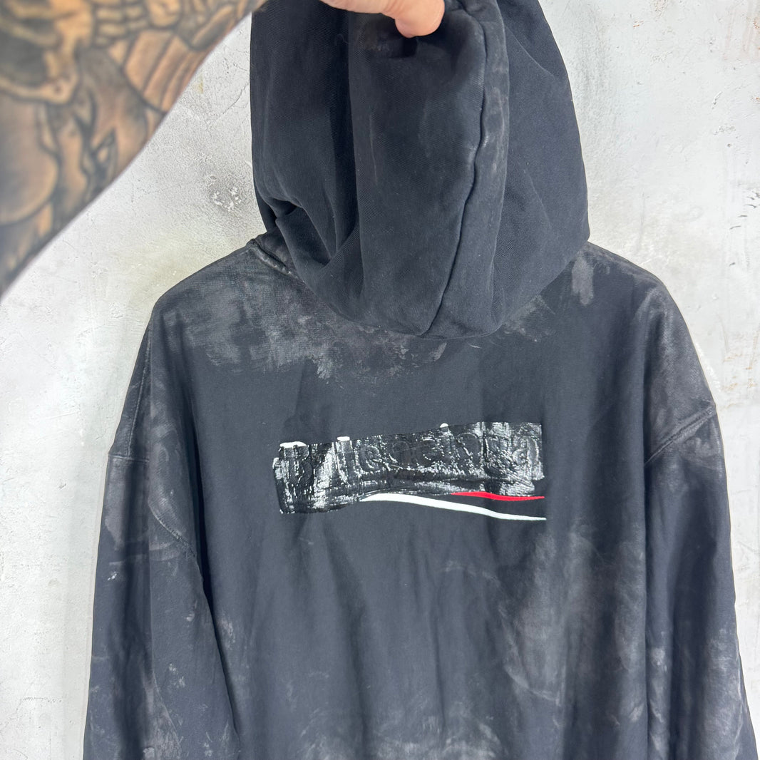 Balenciaga Campaign Mud Gaffer Zip Hoodie