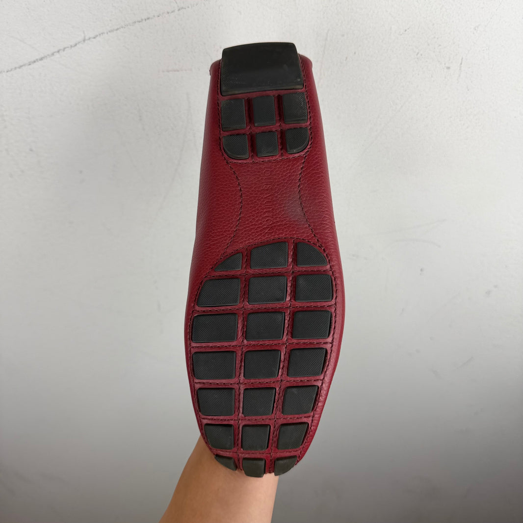 Louis Vuitton Red Driving Shoes