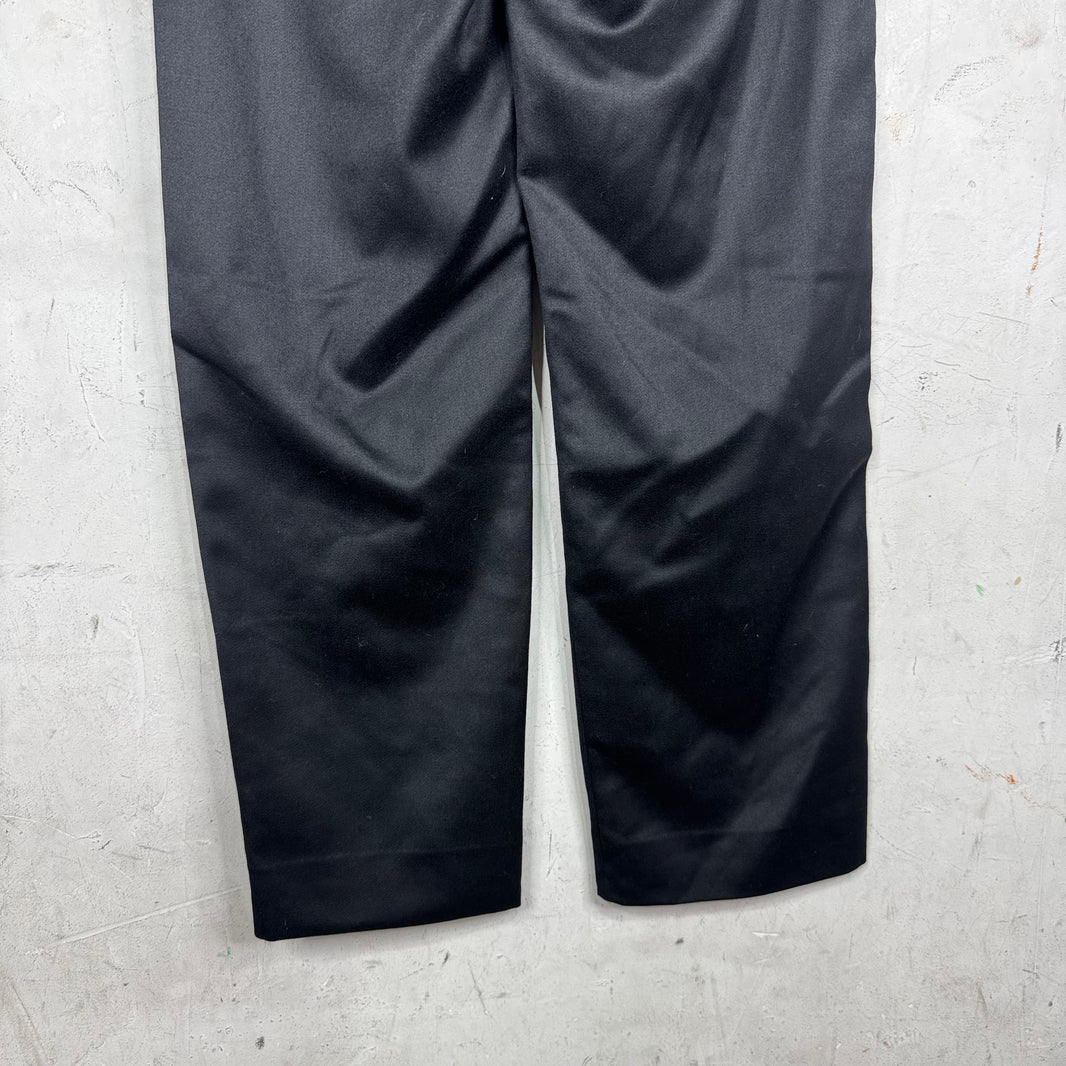 Bode Black Tuxedo Trousers
