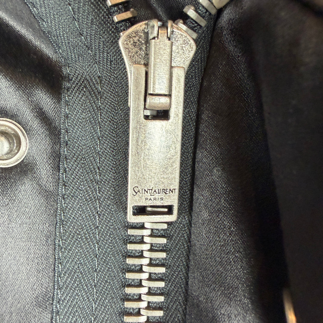 Saint Laurent Hooded Puffer Trench Coat