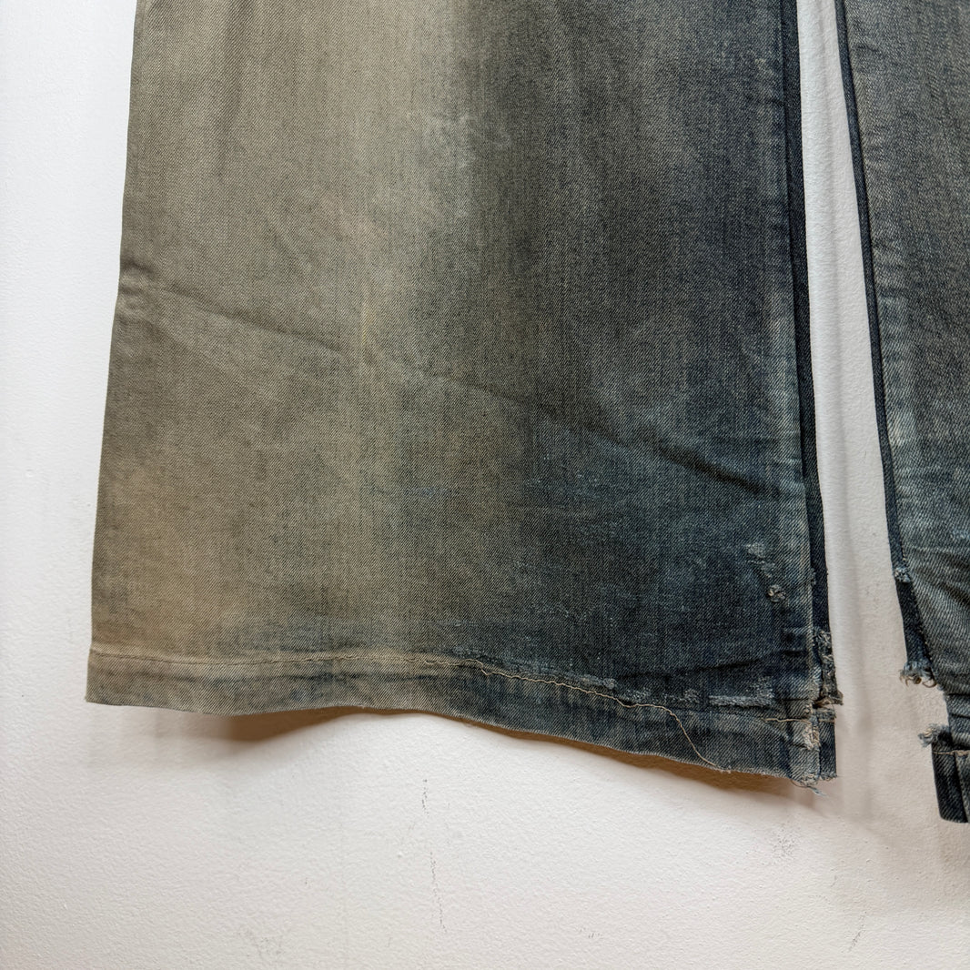 Rick Owens Darkdust Degrade Bela Jeans