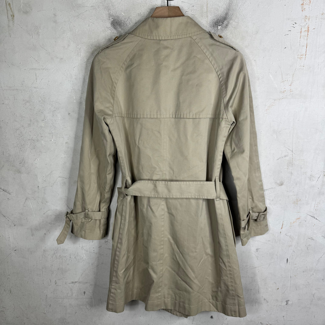 CDG Tricot Short Trench Coat
