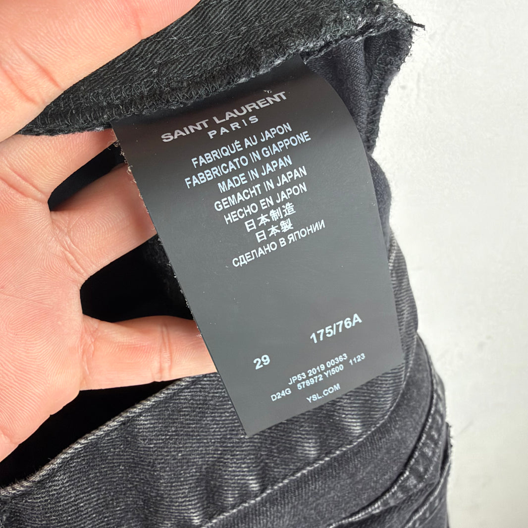 Saint Laurent Black D02 Jeans