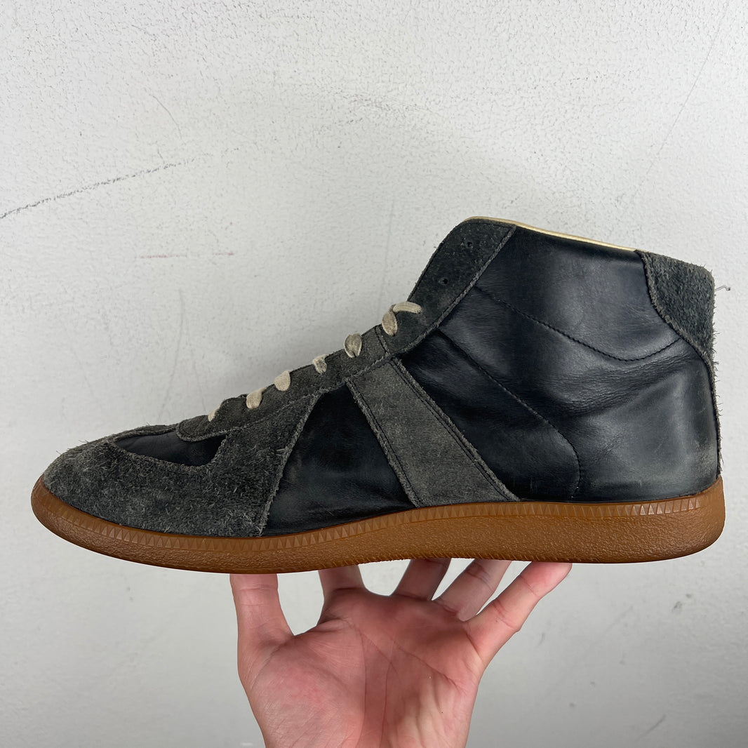 Margiela Smoked Black High Top Replica Sneakers