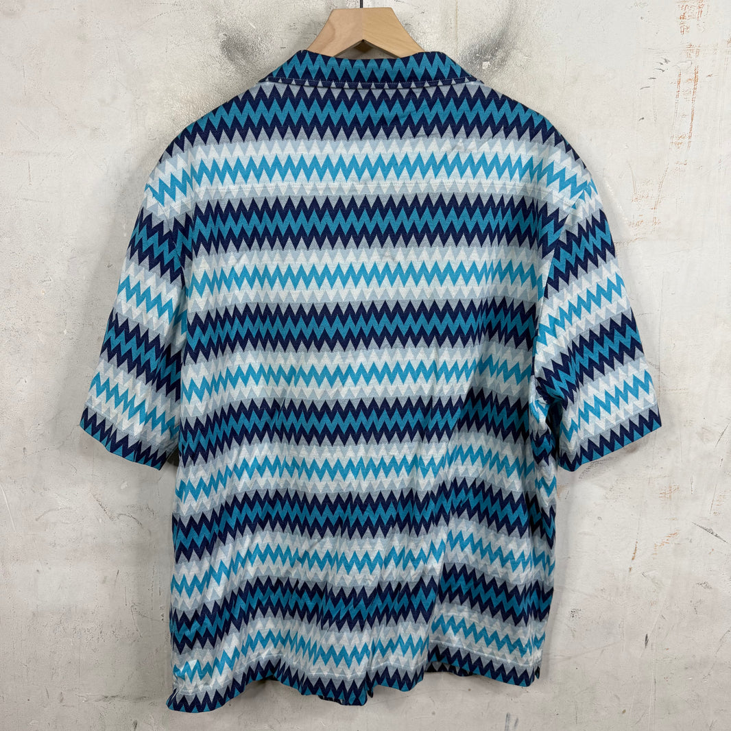 Missoni Zig-Zag Blue Shirt