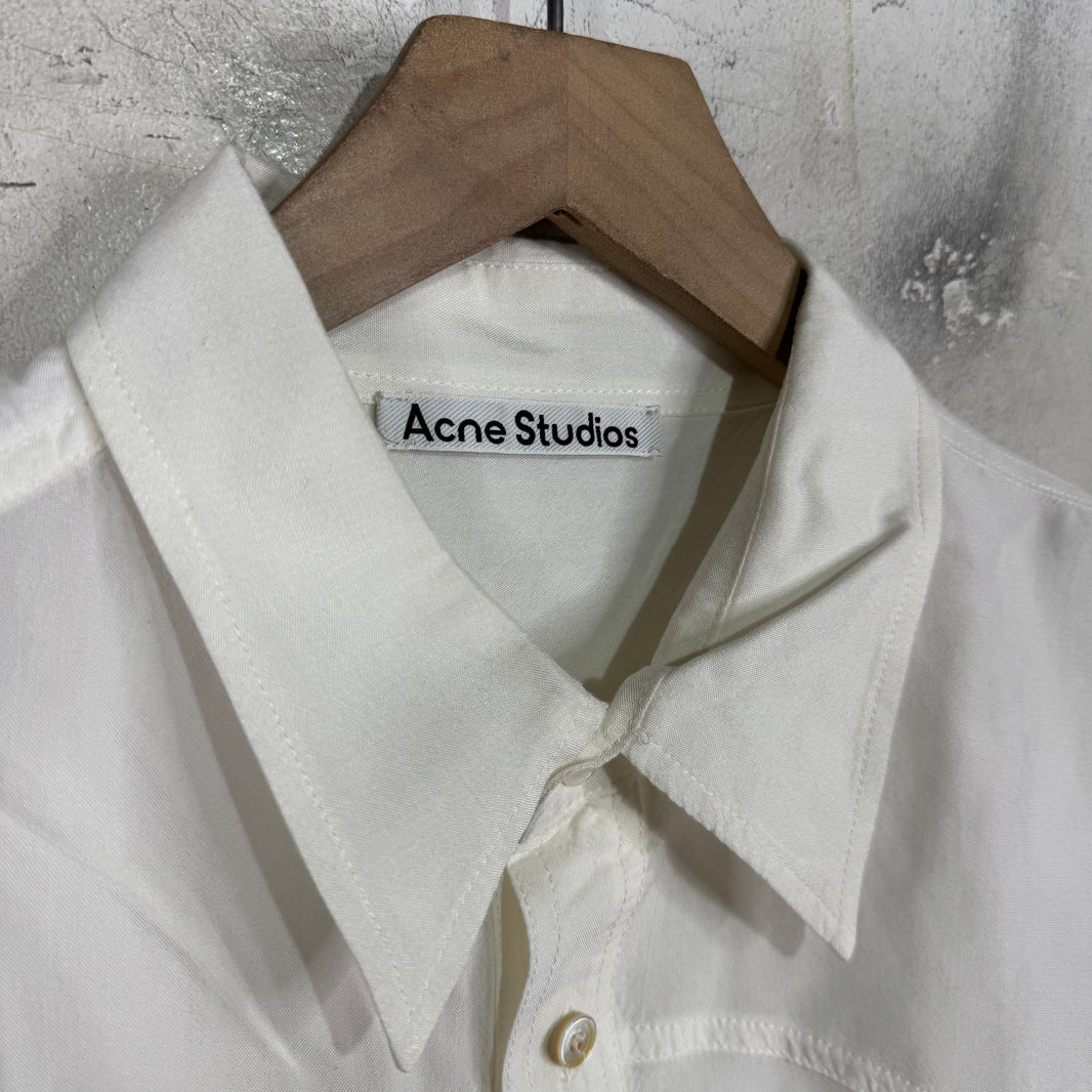 Acne Studios Sandrok Fluid Western Shirt