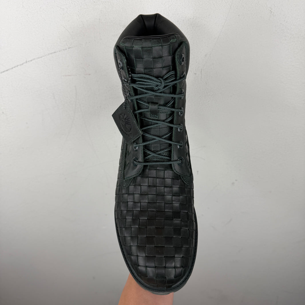 Timberland 6 Inch Woven Green Boots