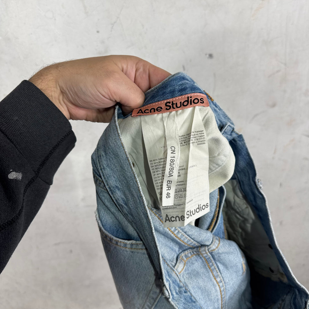 Acne Studios 1981M Painter Jeans Hemmed