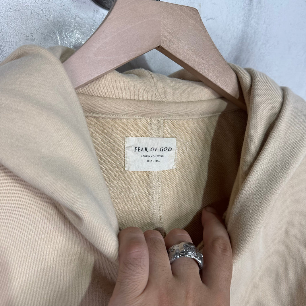 Fear Of God Fourth Collection Beige Hoodie