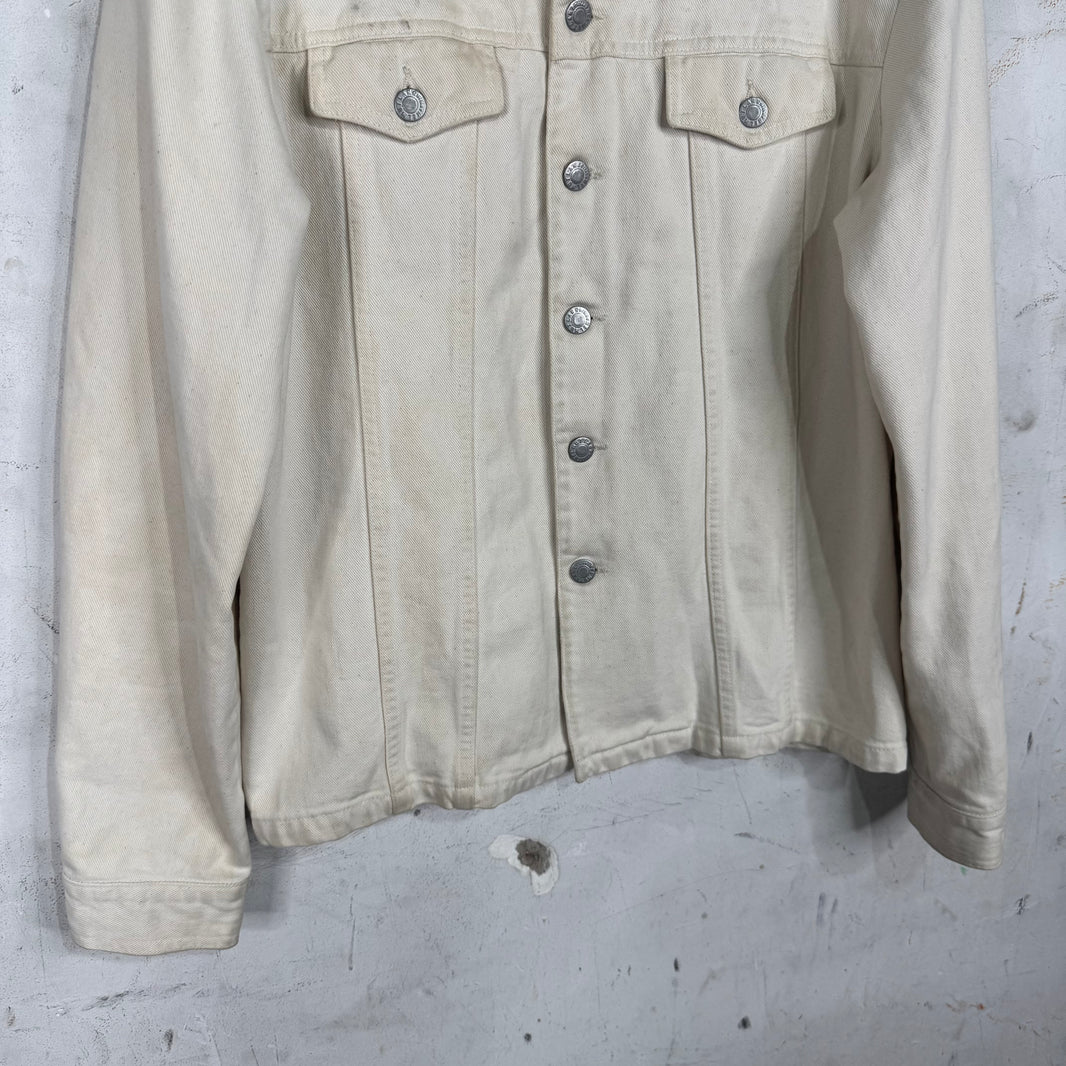 Helmut Lang 1998 No Waistband Trucker Jacket
