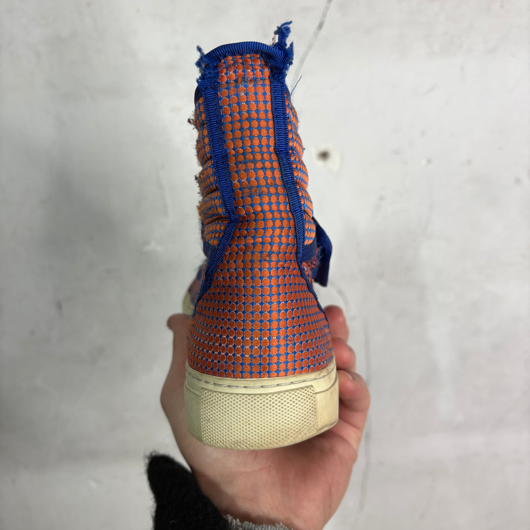 Raf Simons High Top Velcro Sneakers