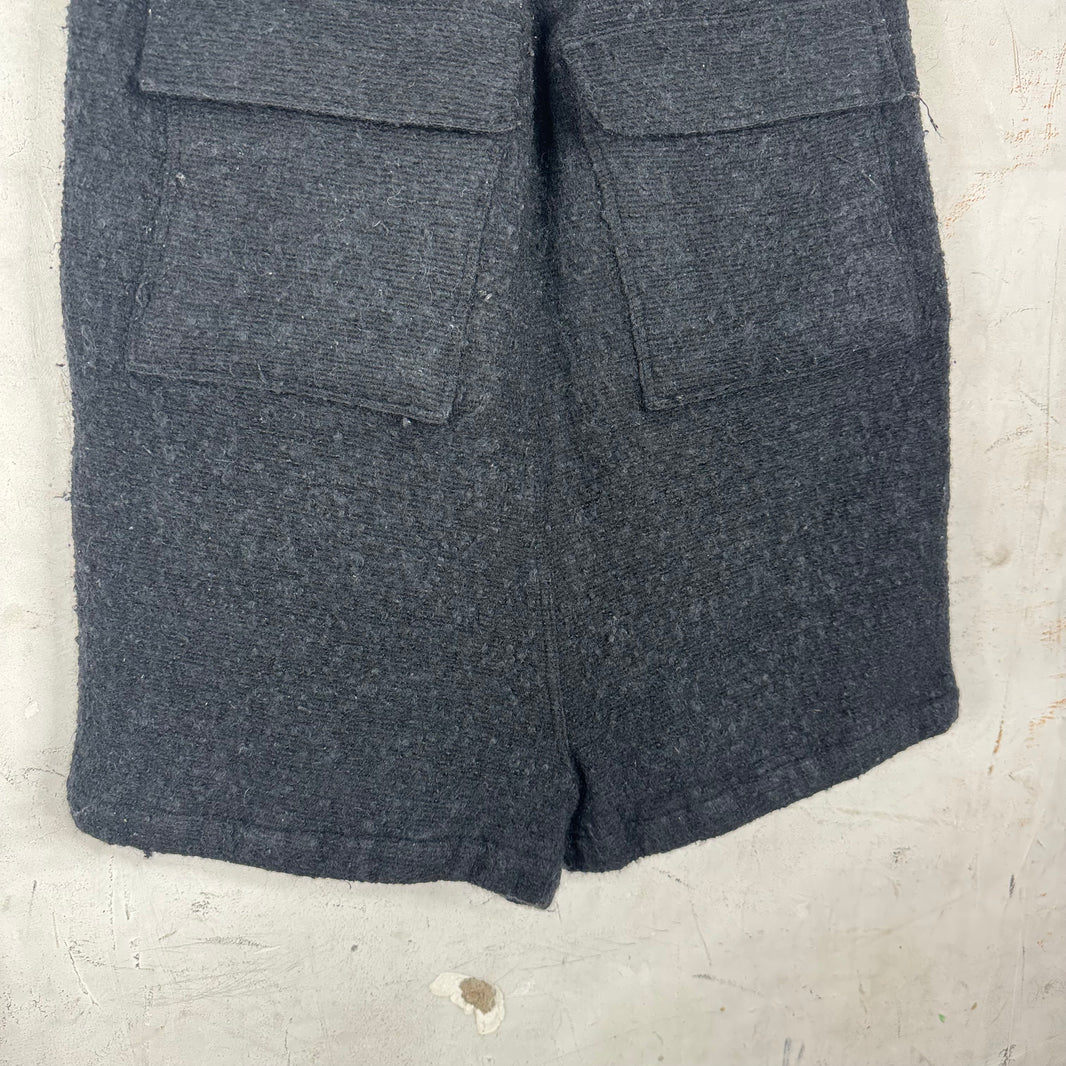Rick Owens Sphinx Wool Pod Shorts
