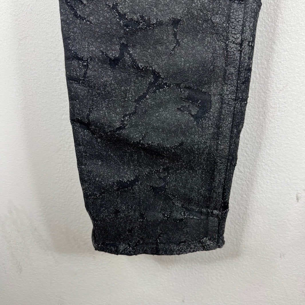 Givenchy Cracked Denim Jeans