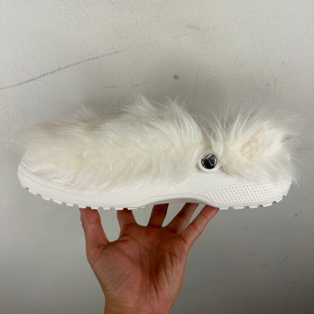 Chito Croc Furry Sandals