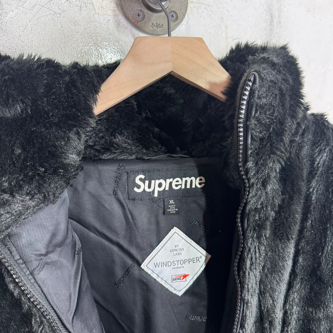 Supreme Faux Fur Windstopper Hooded Jacket