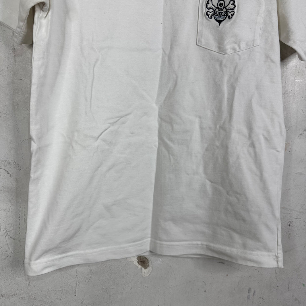 Dior x Shawn Stussy White Bee T-Shirt
