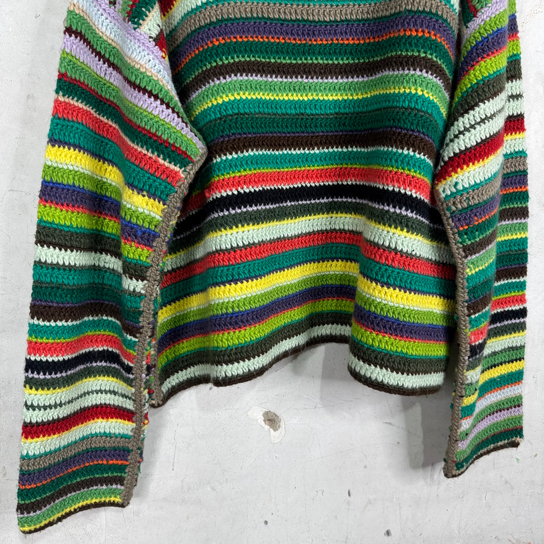CPFM Crochet Knit Cardigan Sweater