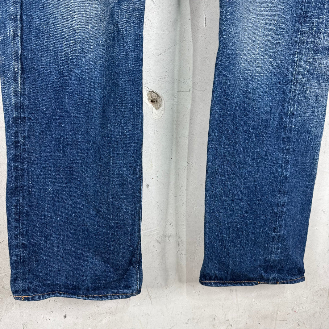 Full Count Slubby Faded Selvedge Jeans