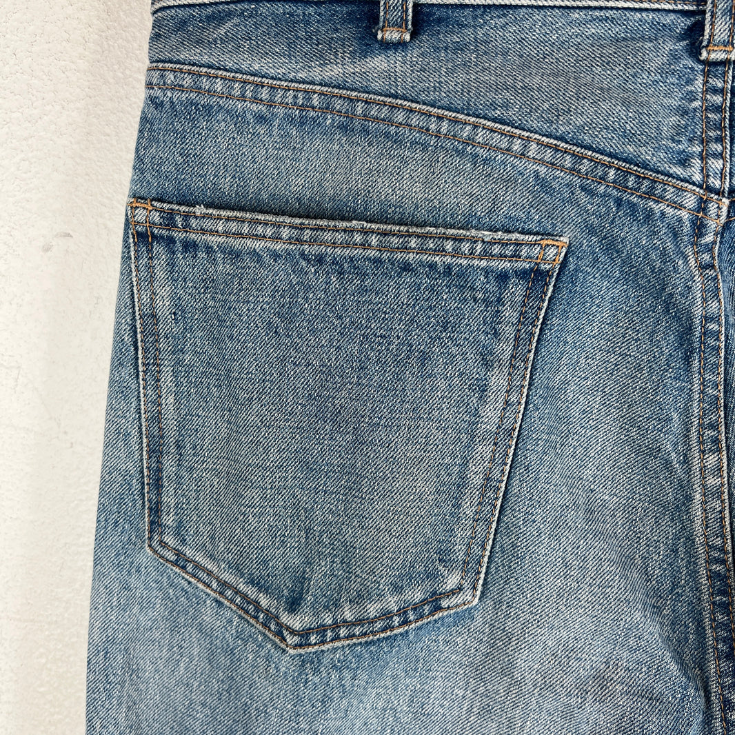 Celine Blue Kurt Distressed Denim Jeans