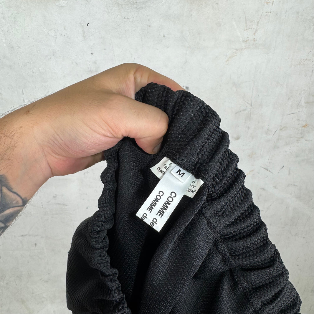 CDG Pleated Woven Poly Skirt