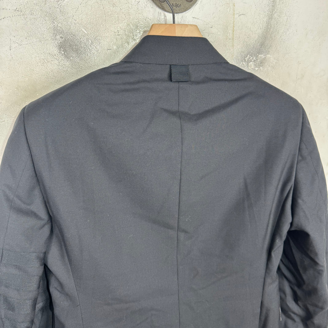 Thom Browne Black Classic Striped Blazer
