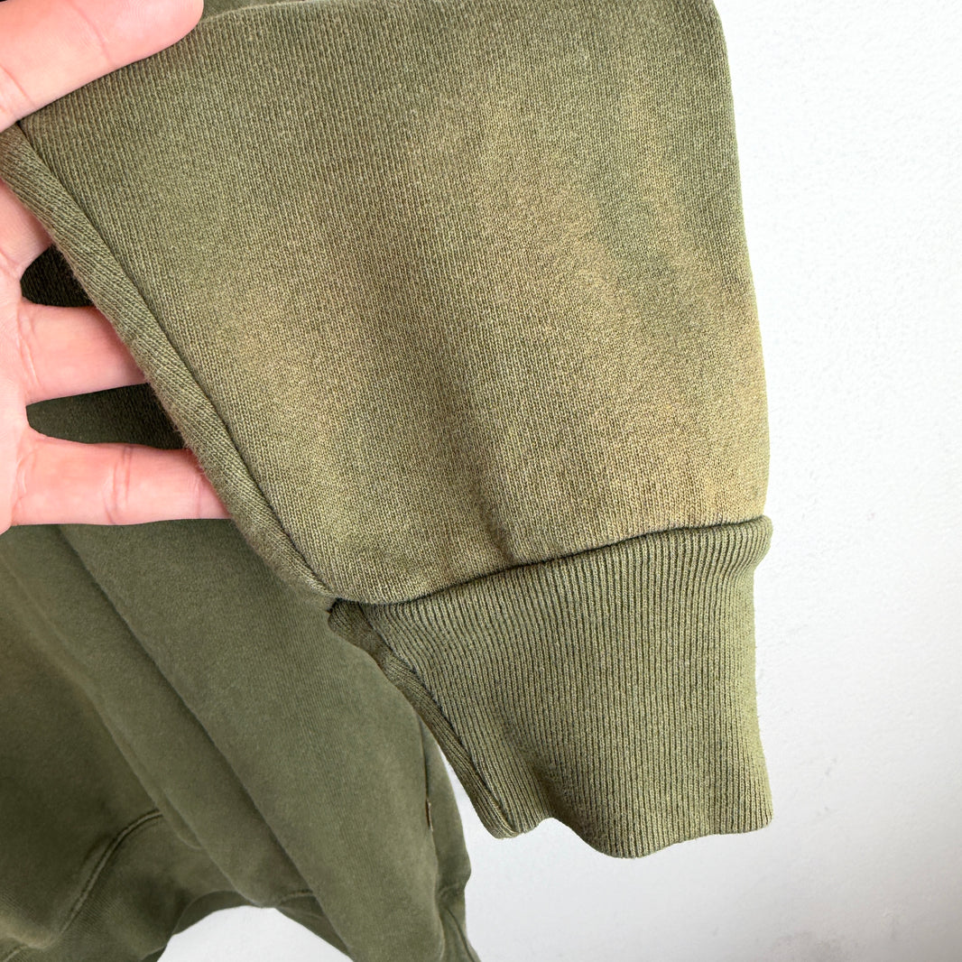 JJJJound Green Small Logo Crewneck
