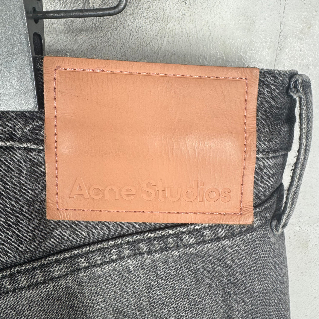 Acne Studios Gray Straight Leg Jeans