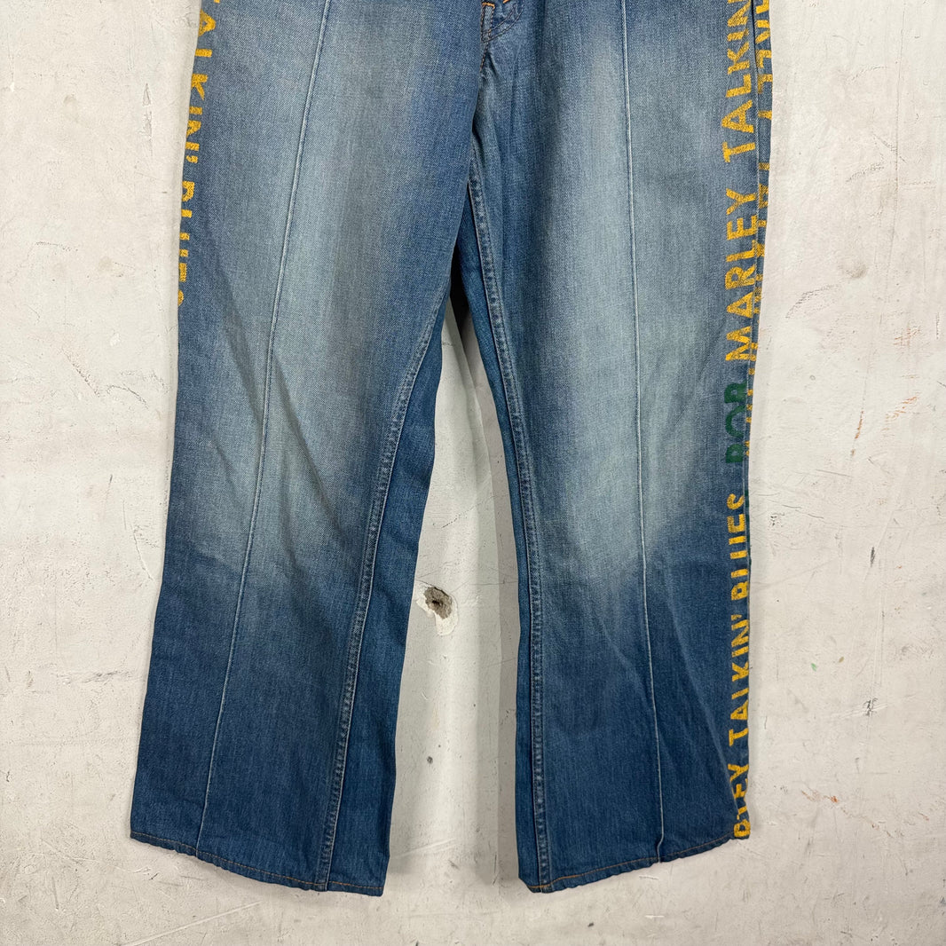 Kapital Stencil Printed Jeans