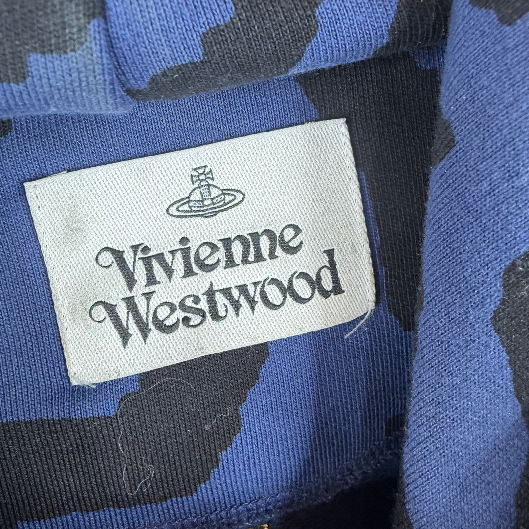 Vivienne Westwood Blue Tiger Camo Hoodie