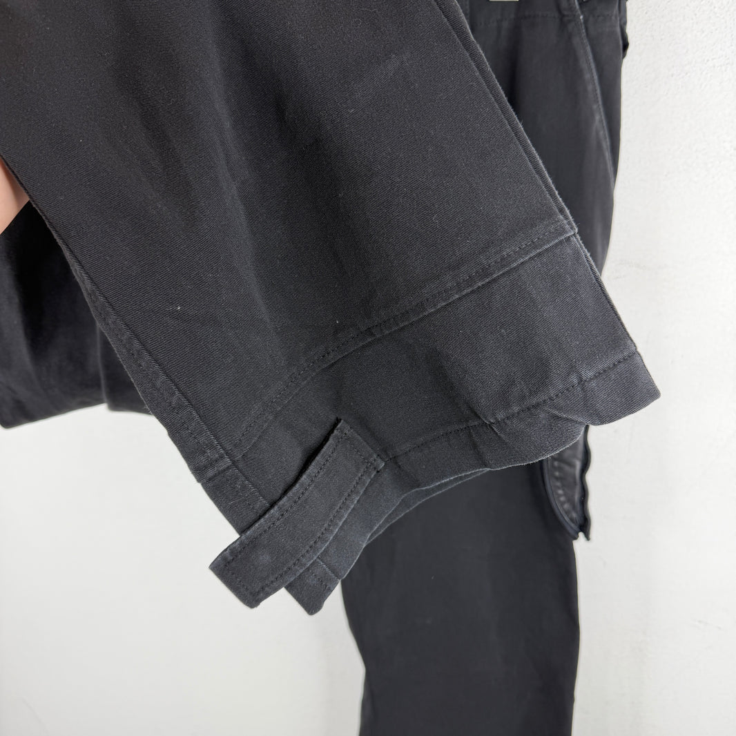 Prada Vintage Black Cotton Trousers