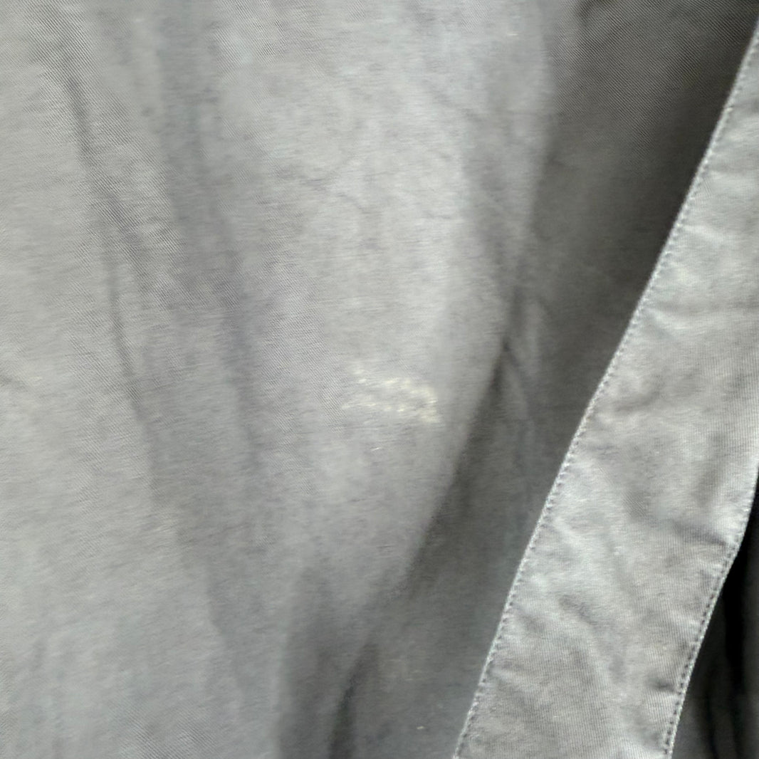 Helmut Lang Navy Bondage Button Up Shirt